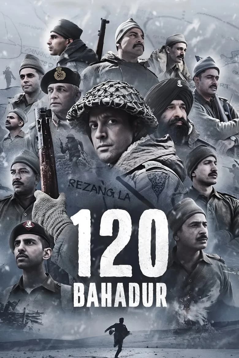 120 Bahadur (2025) poster